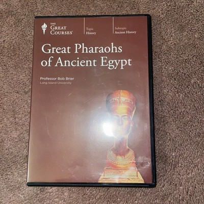 Great Courses-Great Pharaohs of Ancient Egypt, 2 DVds Bob Brier