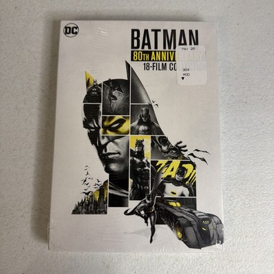 Batman: 80th Anniversary 18-Film Collection (DVD) Brand New Sealed