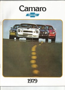 Original 1979 Chevrolet Camaro, Berlinetta, Rally Sport dealer sales brochure