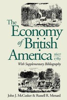 The Economy of British America, 1607-1789 John J. Mccusker Taschenbuch Englisch