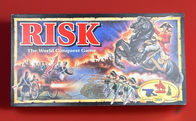 #ad #ad 1993 RISK Board Game The World Conquest Game COMPLETE See Pictures $19.99