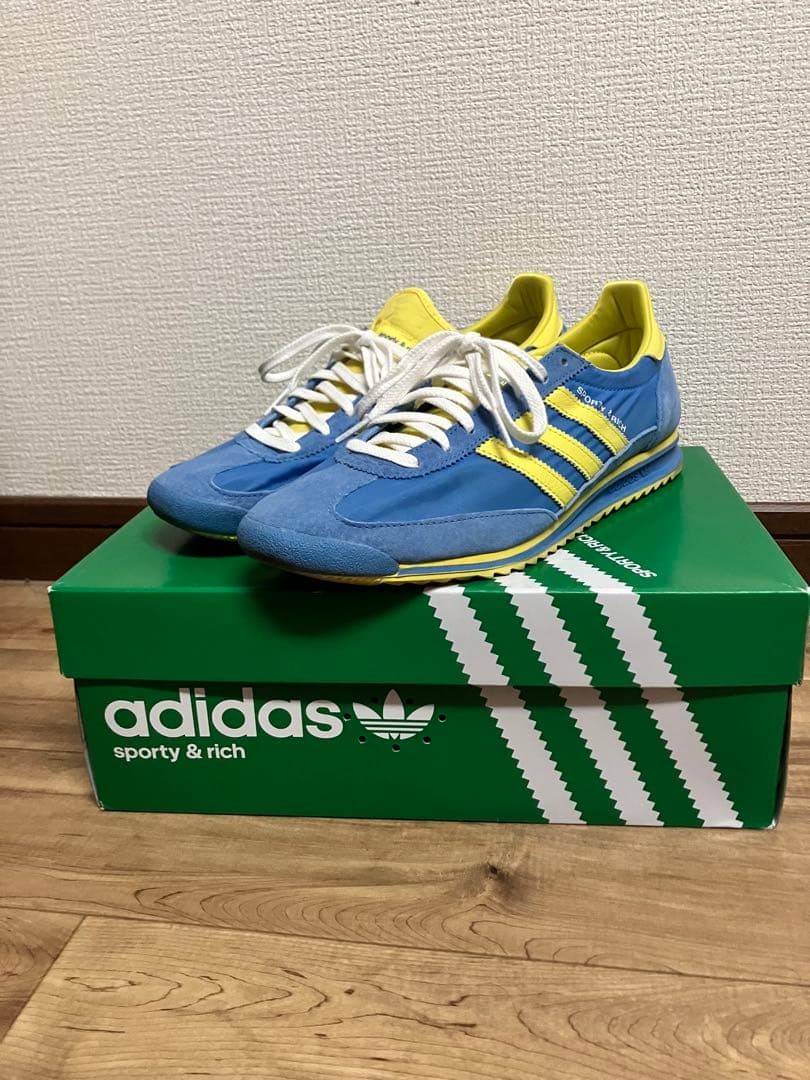 adidas Originals × Sporty & Rich SL72 Sneakers 28.5cm Narrow Fit Used