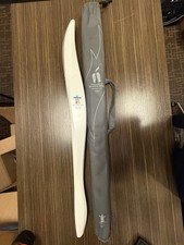 Vancouver 2010 Olympic Torch Team Canada White with Carrying Case