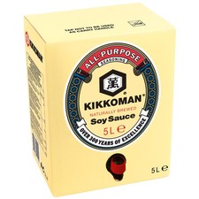 Kikkoman Soy Sauce Bag In Box | 1x5ltr | Free Delivery