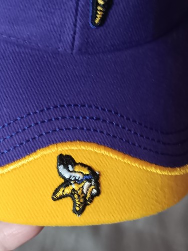 Minnesota Vikings Baseball Cap Reebok Adjustable Cotton - Picture 10 of 10