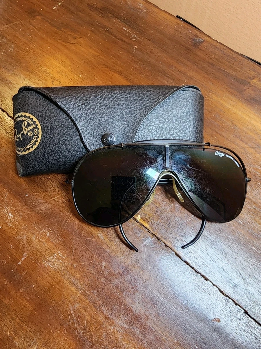 Ray-Ban Pilot Black Vintage Sunglasses for sale | eBay