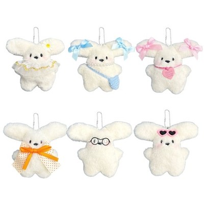 Soft Fabric Keyrings Plush Keychain Pendant Suitable for Backpacks and Keys