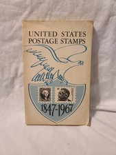 United States Postage Stamps 1847-1967 Vintage Paperback Book