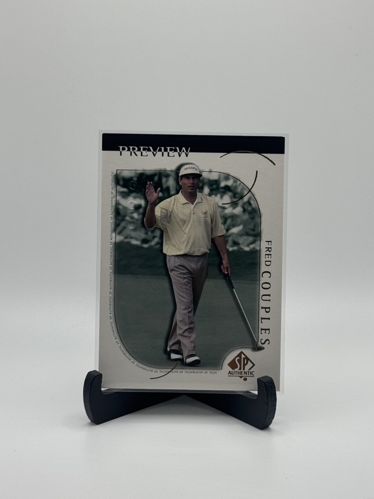 2001 SP Authentic Preview - Fred Couples #3