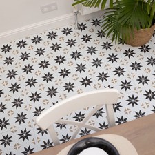 d-c-fix Vivid Stars 30.48cm x 30.48cm Self-adhesive Vinyl Floor Tiles