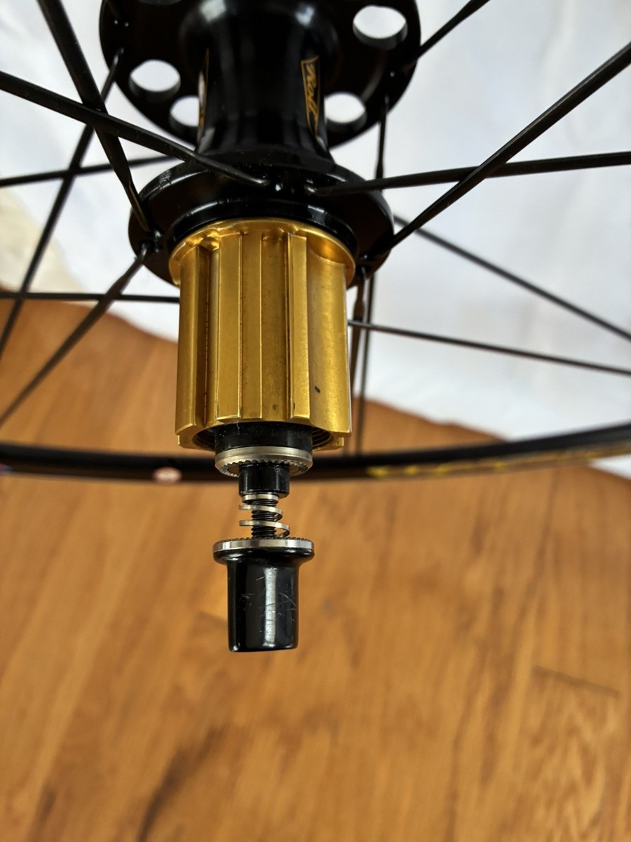 Vintage Rolf Vector Pro Wheelset Tubular Campagnolo Black Rim