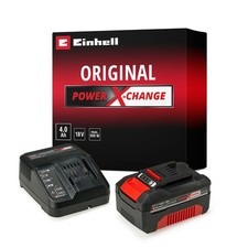 Einhell Starter Kit PXC 4,0 Ah 18 V,900 W, Akku + 3 A Ladegerät, 75 min Ladezeit