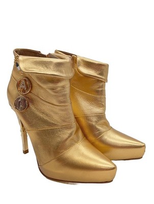 ANNA DELLO RUSSO FOR H&M Reißverschluss-Stiefeletten Damen Stiefeletten