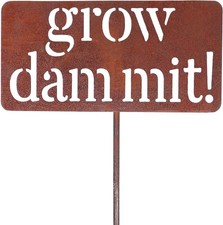 Funny Garden Sign Unique Outdoor Decor for Gardening Gifts