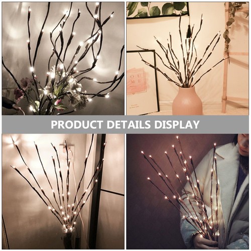 LED Willow Branch Light Decorative Lights Lighted Birch Branches - Picture 11 of 12