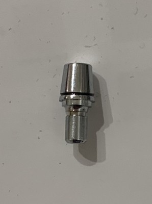 Cross Century Chrome TIP for Pencil Cap Replacement, NO RETAINER INCLUDED.