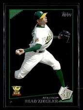 2009 Topps #46 Brad Ziegler Black Card Oakland Athletics