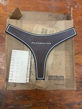 1971-1974 Mopar B Body Roadrunner Nos Steering Wheel Wood Grain Insert