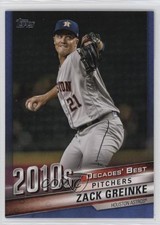2020 Topps Decades Best Series 2 Pitchers Blue Zack Greinke #DB-97 fm0
