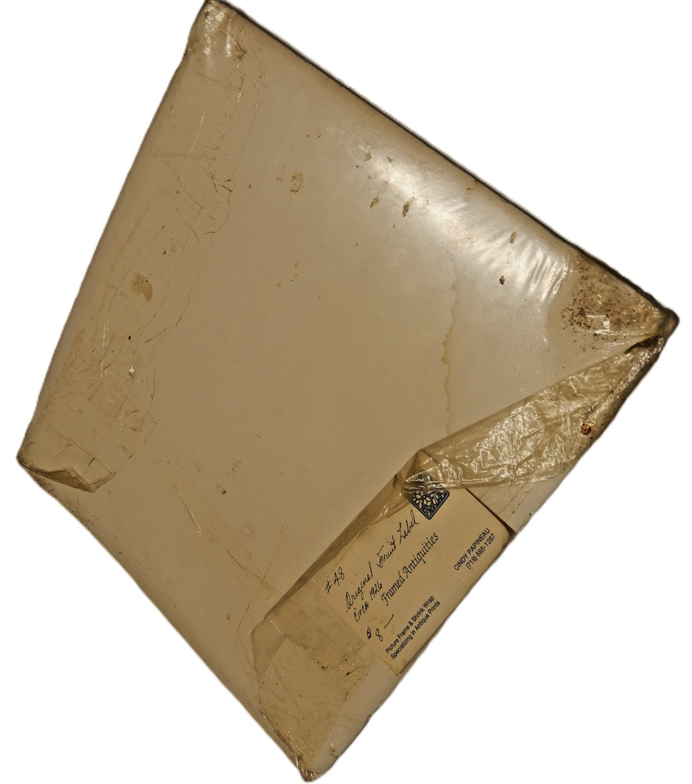 Royal Knight Citrus Crate Label – 1920s Sunkist Redlands Co-Operative Fruit Asso