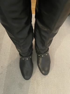 Stiefel von Alba Moda, Schwarz, Leder, 40
