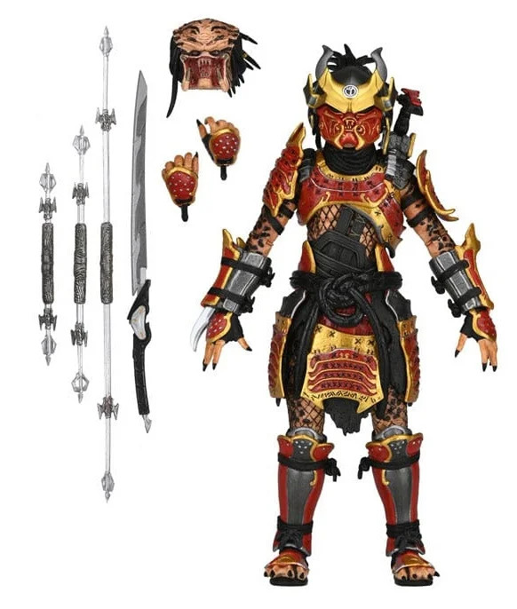 Figurine Samurai Predator 17 cm NECA le cadeau idéal pour fan de science-fiction