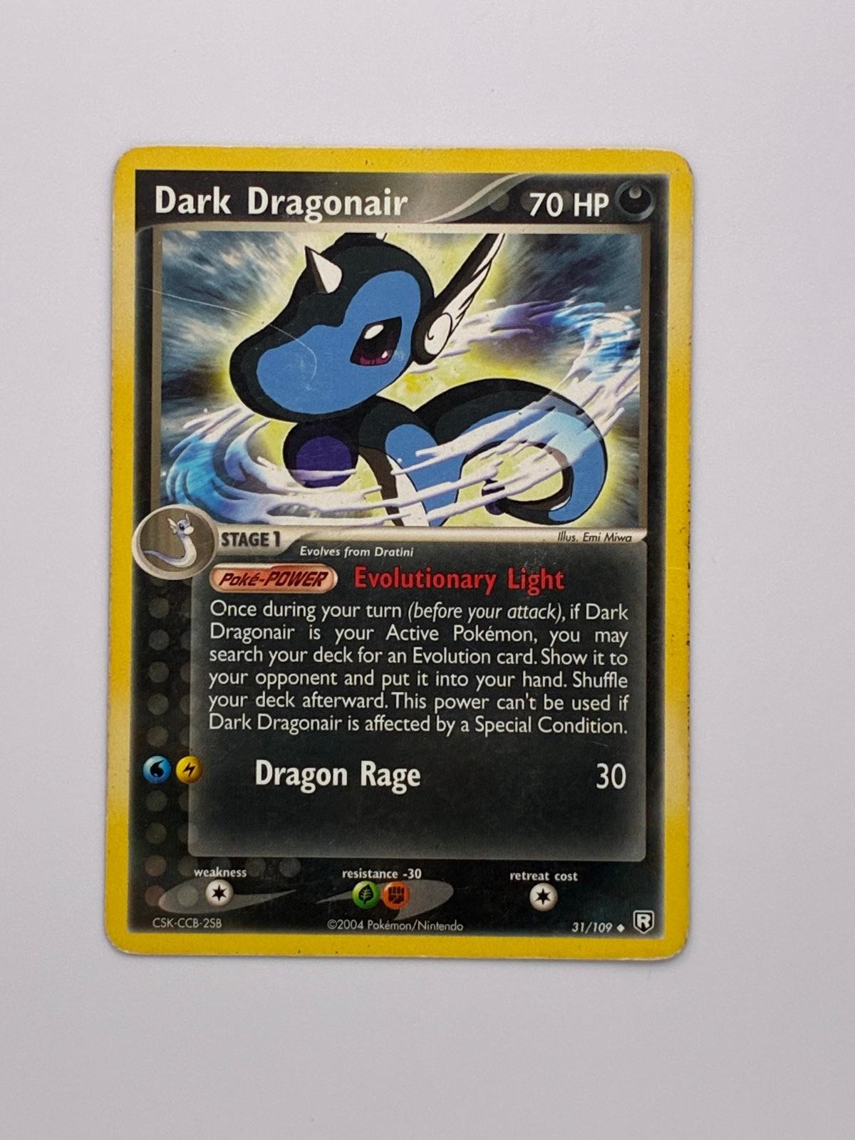 DARK DRAGONAIR 31/109 TEAM ROCKET RETURNS POKEMON 2004 MP