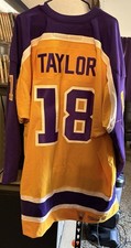 Mitchell & Ness LA Kings Dave Taylor #18 Size 56 Hockey Jersey 1981-82 VG+ NHL