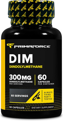 Primaforce DIM Supplement (Diindolylmethane) 300Mg, 60 Vegetarian Capsules - wit