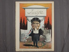 Antique May 27, 1899 Judge Magazine - Presidential Preferences Cover & Uncle Sam