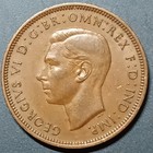 1948 Great Britain Half Penny Excellent Condition High Grade — photo 1