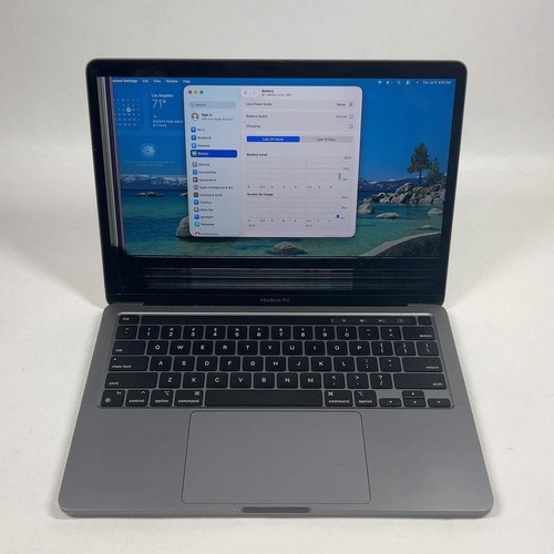 Broken 2020 Apple MacBook Pro 13.3" M1 8C GPU 3.2GHz 8GB RAM 256GB SSD READ