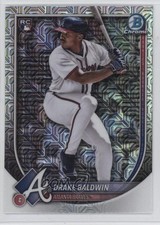 2025 Bowman Chrome Mega Box Mojo Refractor Drake Baldwin #75 07cc