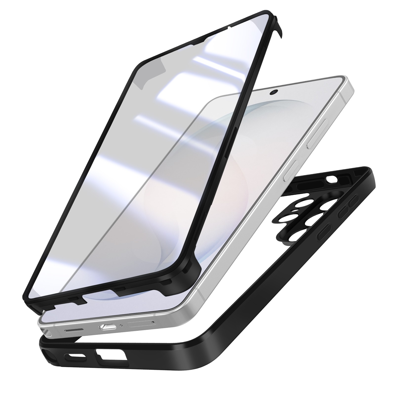 Coque intégrale Noir Galaxy S26 Ultra protection 3m anti-chute