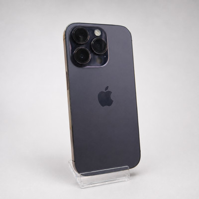 Apple iPhone 14 Pro 128GB dunkellila | Zustand Gut | 100% Battkap.