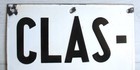 Vintage 1930s New York Subway Train Station Porcelain Sign Classon Avenue NYC — photo 2