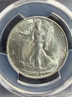 1947 50C Walking Liberty Half Dollar PCGSMS66 Stunning Detail Bright Even Luster