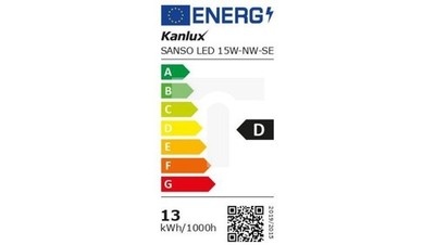 15W-NW-SE LED LED Plafonier mit Bewegungsmelder IP44 SANSO 26520