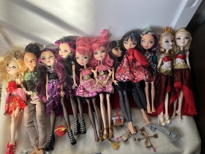 Ever After High Doll Lot 11 Bundle 1st Chapter Legacy Day Accessories Stands
