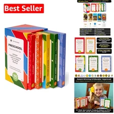 Durable 180-Piece Jumbo Flash Card Set for Creative Learning & Development