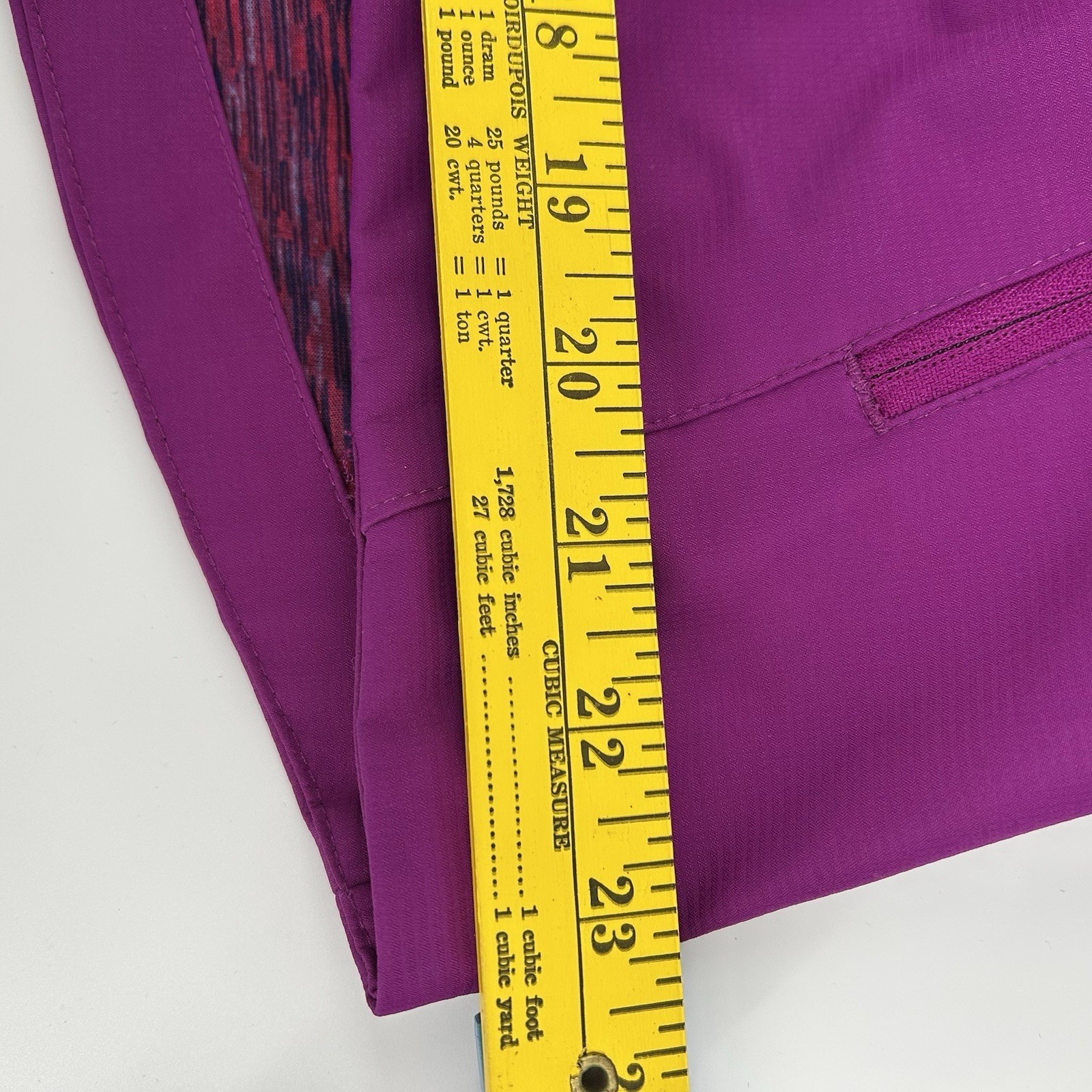 Performance Windbreaker Full Zip Rain Jacket Purp… - image 7