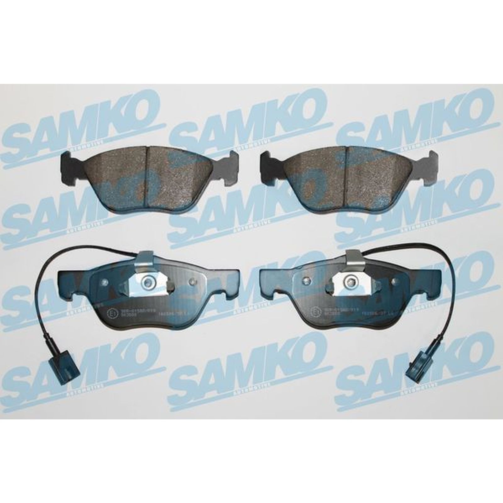 1x ORIGINAL® SAMKO Bremsbelagsatz, Scheibenbremse Vorne für Fiat PUNTO MAREA