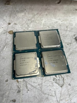 Lot of 4 Intel Core i3-6100