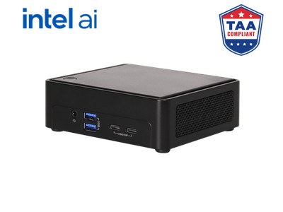 ASRock Industrial NUCS BOX-325 Slim AI Mini PC, Intel Core Ultra Processor