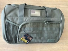 Highland Tactical Squad 1.0 Dark Green Heavy Duty MOLLE Duffel Bag