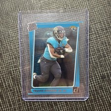 2021 Panini Clearly Donruss - Rated Rookie #59 Travis Etienne (RC)