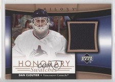 2005-06 Upper Deck Trilogy Honorary Swatches Dan Cloutier #HS-DC 0f6