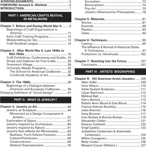 Form and Function : American Modernist Jewelry, 1940-1970 by Marbeth Schon ... - Imagen 5 de 6