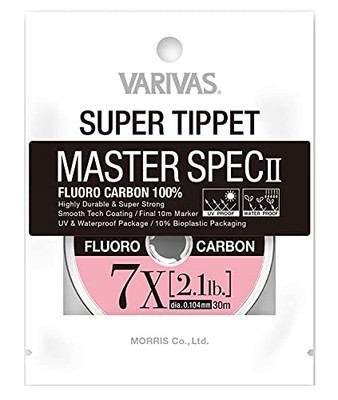 VARIVAS Super Tippet Master Spec II Fluorocarbon 7 X 30 m 2.1 LB NaturalNEW