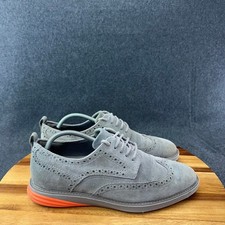Cole Haan Gray Mens 11M Original Grand Revolution Wingtip Oxfords C26310